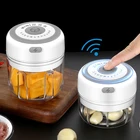 Электрический измельчитель для продуктов, измельчитель чеснока, мясорубка, устройство для измельчения овощей, USB, кухонные гаджеты