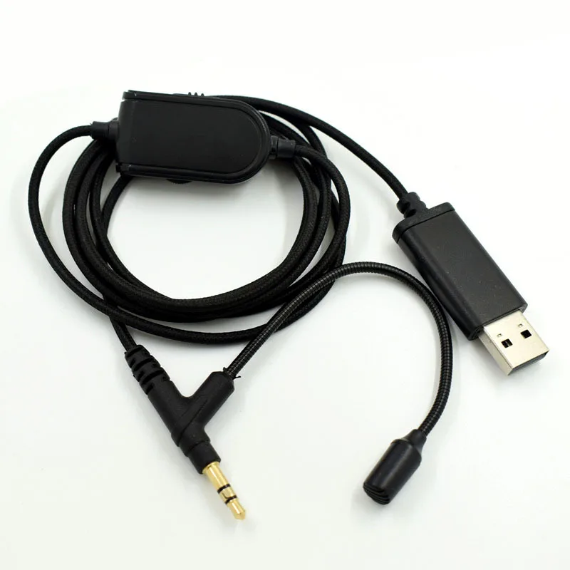 7 1 Звуковая карта аудиокабель USB для бозе OE2 OE2i QC2 QC35 headphonesFor AKG Y50 Y40 Y45 Y55 Y45BT Y50BT K545