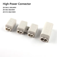 high power wire cable splitter junction box quick electric wiring connector terminal block 60a400v 1 6mm2 80a1000v 2 5 10mm2