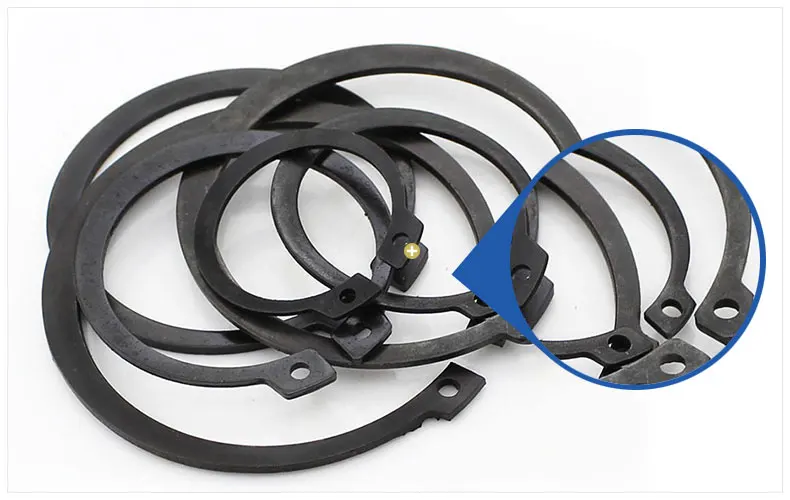 Карточка вала внешняя Зажимная пружина эластичная удерживающее кольцо застежка