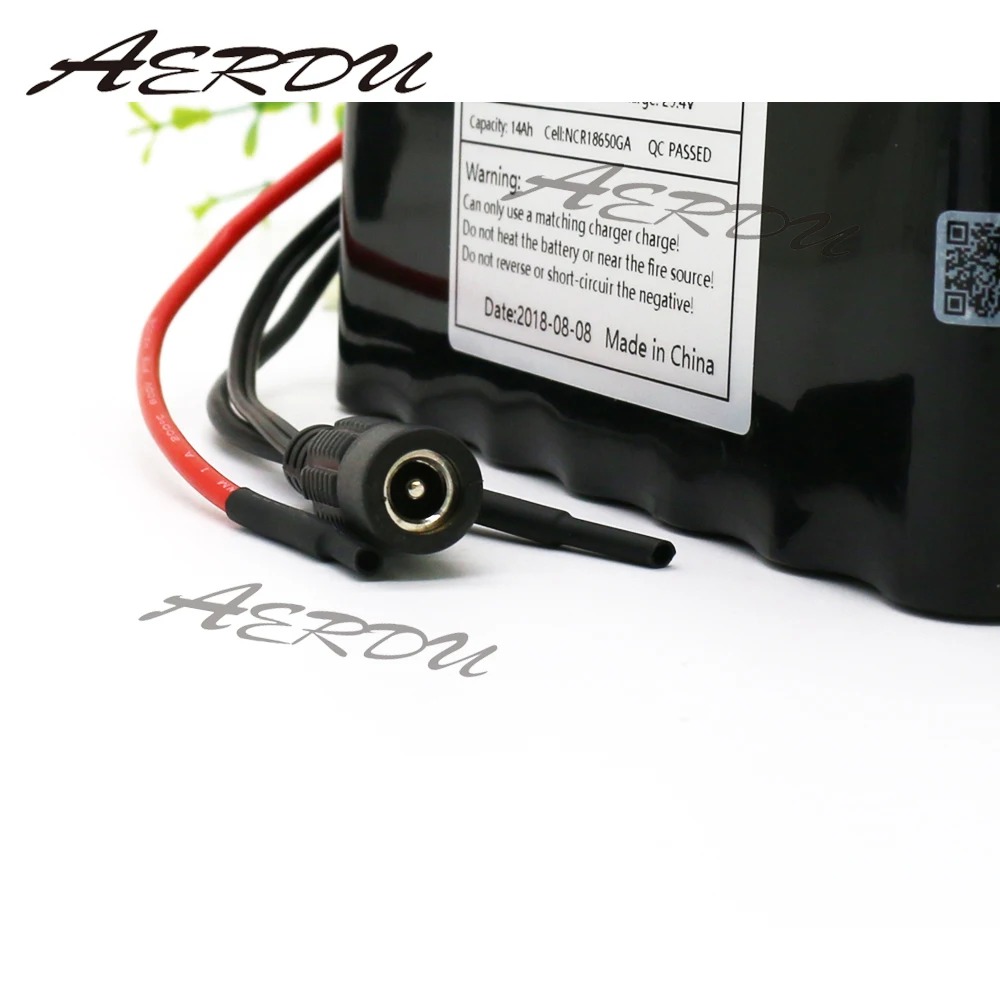 AERDU 7S4P 29,4 в 14ah для NCR18650GA 24 В литиевая батарея высокой мощности и емкости ebike мотор скутер мотоцикл Встроенный BMS