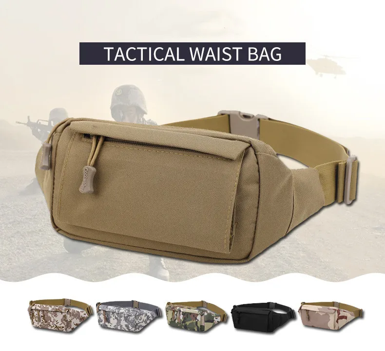 Military Tactical Waist Bag Nylon Messenger Travel Multi-function Carrying Outdoor Sport Hunting Hiking Camping Tool | Спорт и