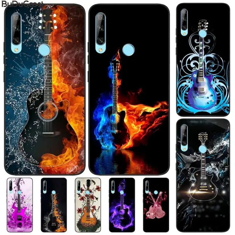 

Guitar Music Phone Case For Huawei Enjoy 7S 8 9E 7 8 9 10plus NOVA 6-5G 7 Pro se
