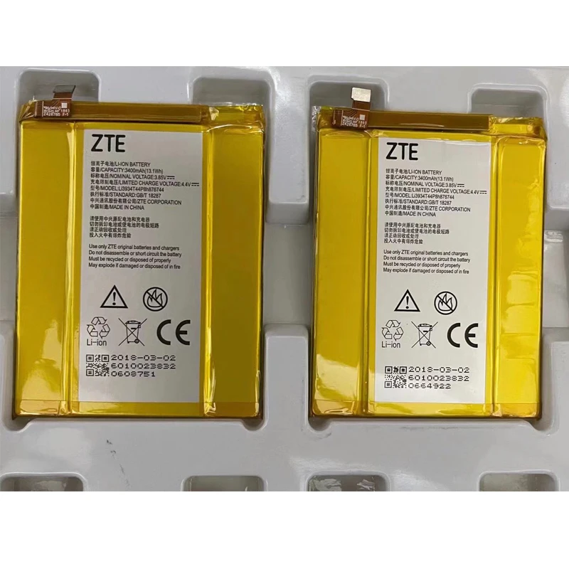 

Новый оригинальный аккумулятор для смартфона ZTE ZMax Pro Z981 Z982 Z983 Grand Max 2 Z988 Li3934T44p8h876744