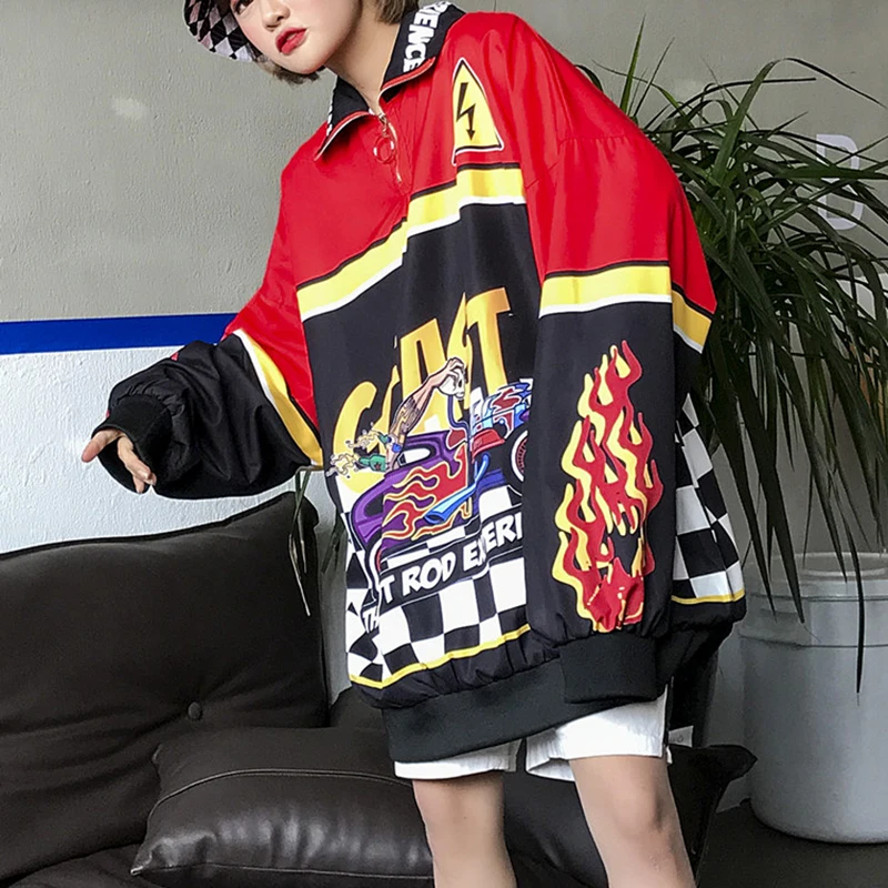 

2019 Winter Harajuku BF Autumn Sweatshirts Unisex Large Size Warm Women Hip Hop Streetwear Sweatshirts