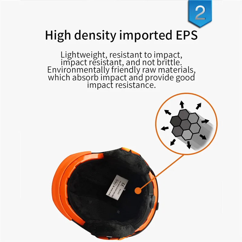 Профессиональный ветрозащитный лыжный шлем для взрослых с сертификатом CE мужчин