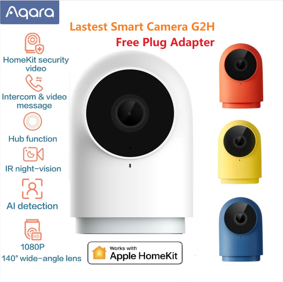 Умная камера Aqara G2H 1080P HD ночное видение 4 цвета|Любительские видеокамеры| |