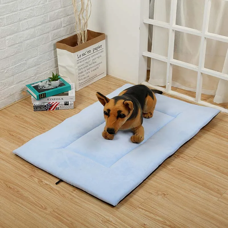Летняя кровать для отдыха собак подушка домашних животных охлаждающий матрас