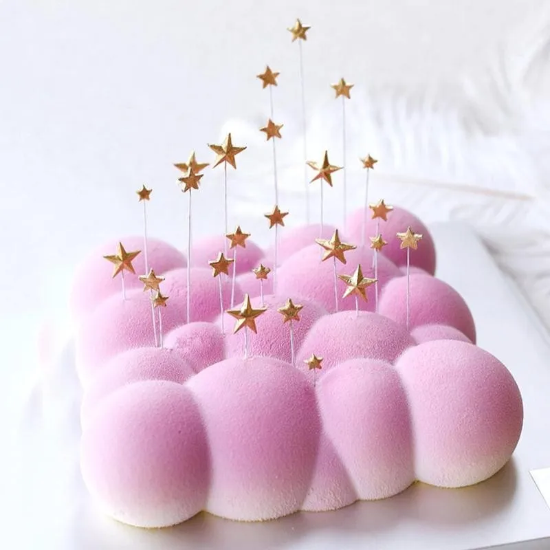Diy Bubble силиконовая в форме облака для торта украшения желе кухонная форма выпечки