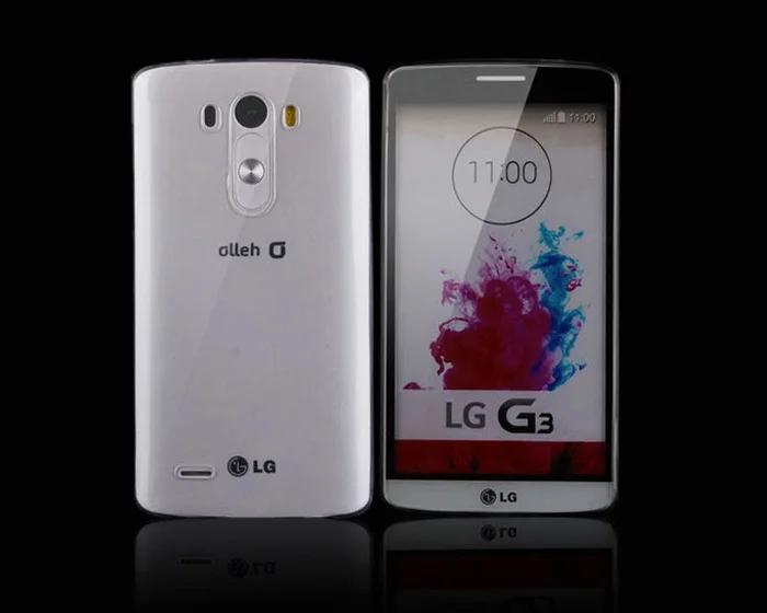 GREAT PRICE Transparent Ultra thin compact Soft TPU Case For LG Optimus G3 D855 D850 protector Back Cover skin |