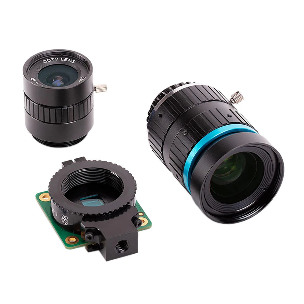 

ITINIT R27 Raspberry Pi 4 High Quality Camera 12.3 MP IMX477 Sensor Adjustable Back Focus for C- and CS- Mount 16mm Lens for 4b