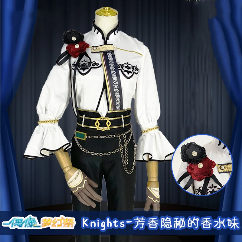 

Аниме набор звезд Рыцари Косплей костюмы Tsukinaga Leo Sakuma Ritsu Narukami Arashi Необычные костюмы Хэллоуин Карнавальная униформа