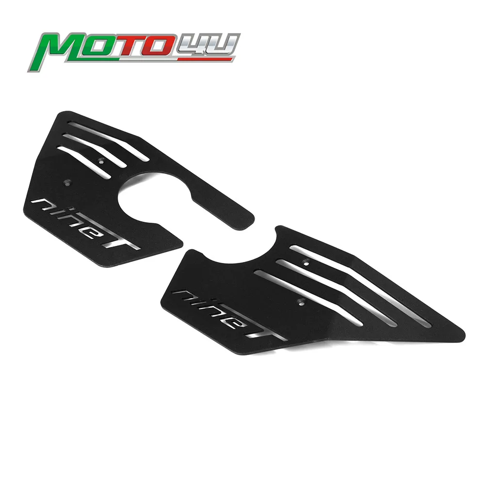 1 пара алюминиевая крышка воздушного ящика для мотоциклов боковая защита с