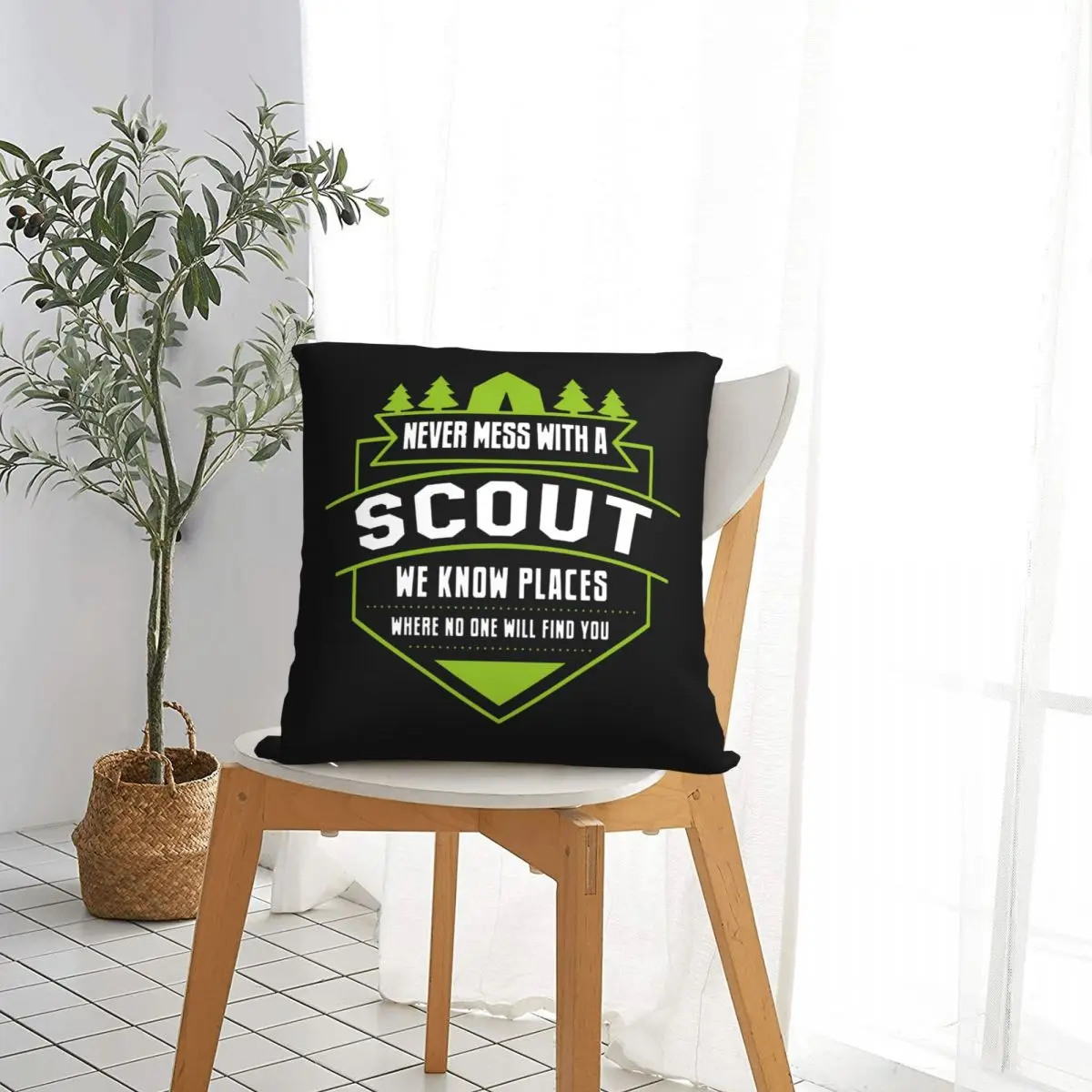 Boy Scout Pillow Case Leader Summer Square Pillowcase Polyester Bedroom Zipper Cover | Дом и сад