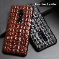 for oneplus 9 pro 5g nord 8t 8 pro 8 7 pro 6t 6 case genuine leather 3d crocodile texture shockproof cover for one plus 8t funda