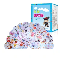 100pcs cartoon bandages band aids waterproof breathable cute wound dressing first aid stickers for children kids