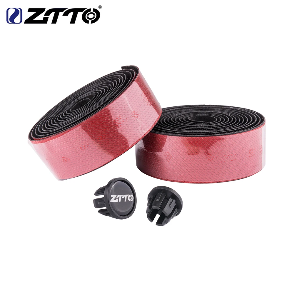 Ленты ZTTO для руля дорожного велосипеда цветные градиентные золотистые красные