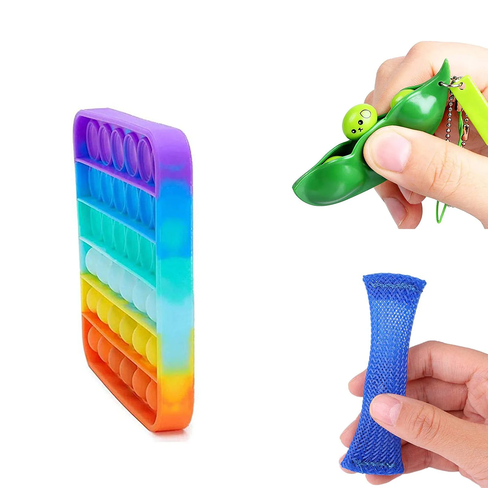 

Fidget Toys Anti Stress Set Stretchy Strings Gift Pack Adults Children Squishy Sensory Antistress Relief Figet Toys Z