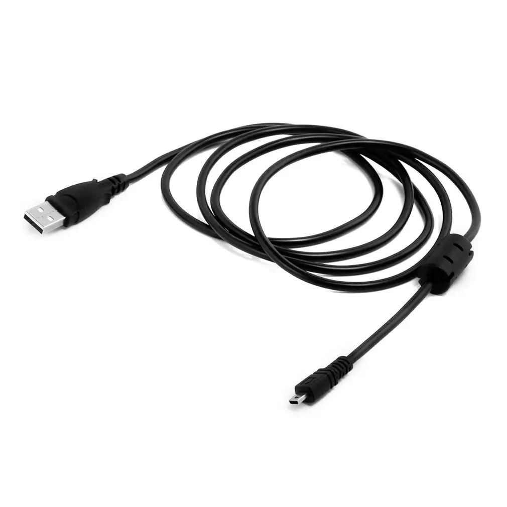 

USB Cable with Magnet Ring Portable Camera Accessories 1.5M 8 Pin for Nikon Coolpix L19 L20 L100 S620 UC-E6 E4 Hot Drop Shipping