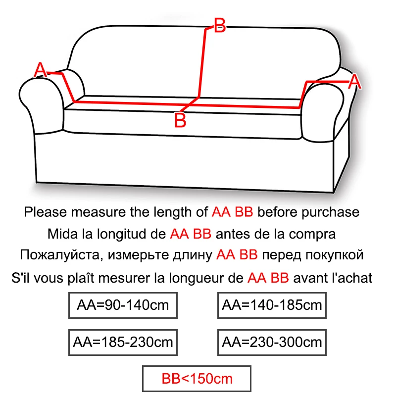 10colors plush fabirc elastic sofa cover cotton solid color universal sofa covers for living room stretch slipcover couch cover free global shipping