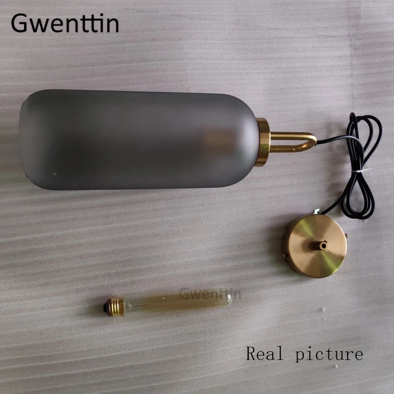 Современные стеклянные шаровые подвесные светильники, Led скандинавские роскошные подвесные лампы для гостиной, спальни, кухни, светильники для домашнего декора