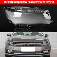car headlight lens for volkswagen vw passat 2016 2017 2018 transparent car headlight headlamp lens auto shell cover