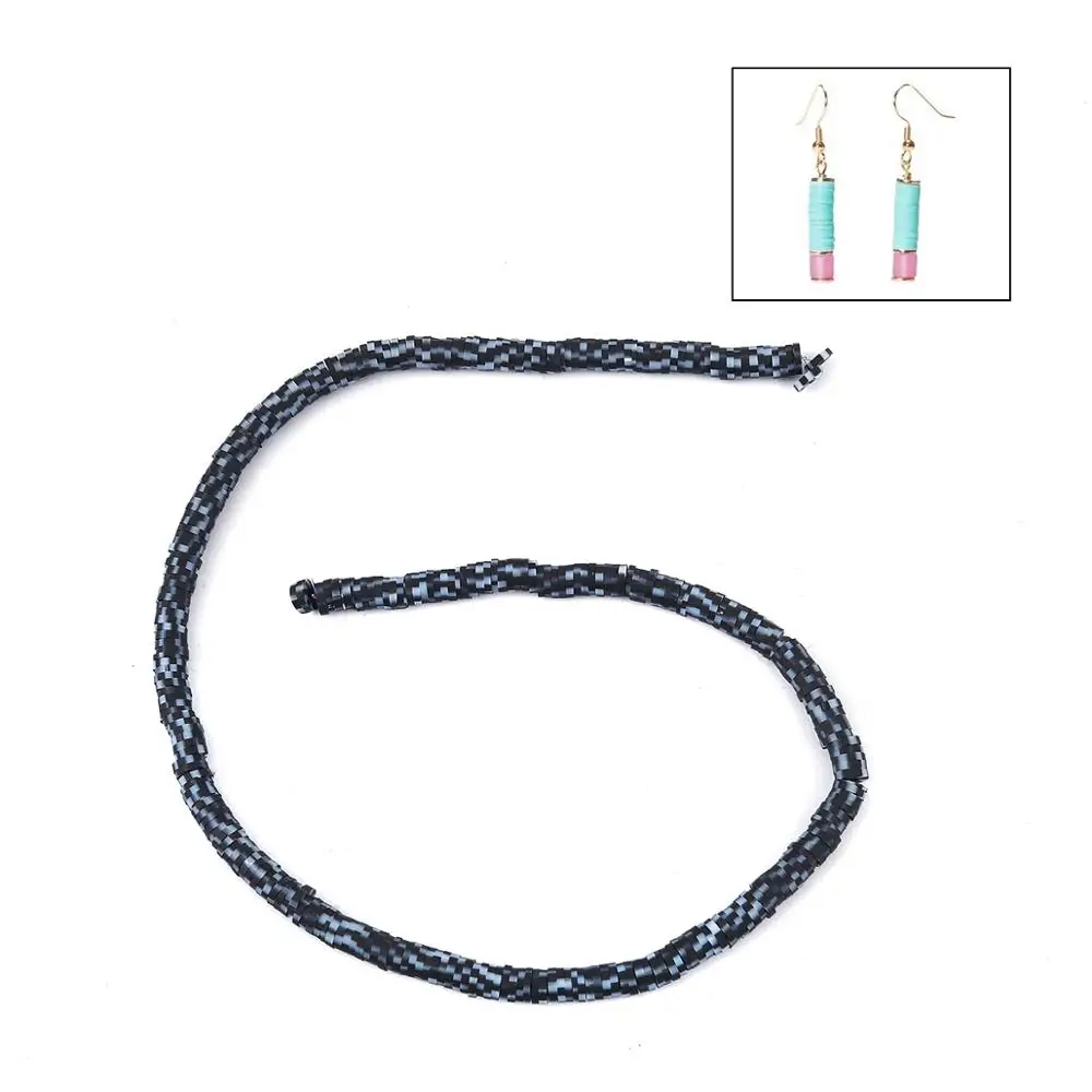 Doreen Box бусины Katsuki из полимерной глины круглый узор в горошек диаметр 5 мм