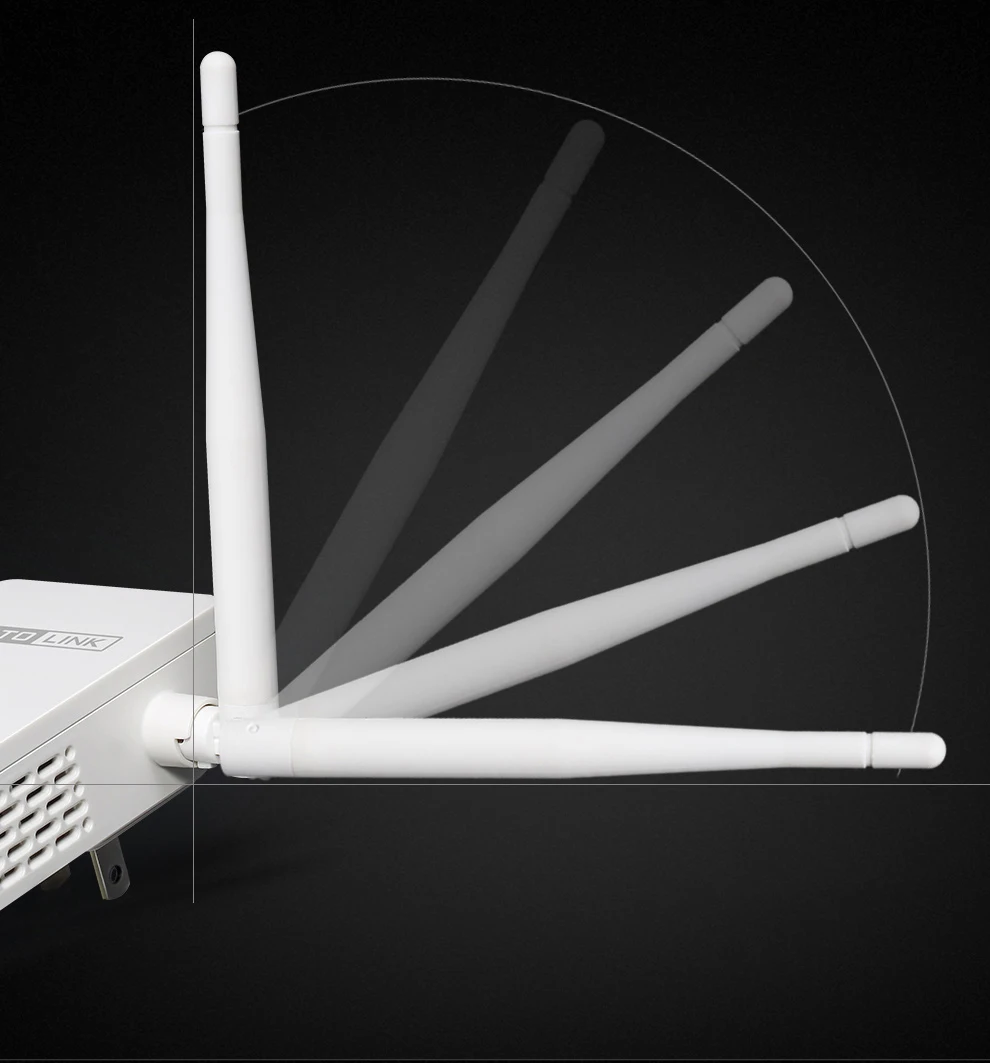 TOTOLINK Wifi Range удлинитель EX200 300 Мбит/с Простая настройка беспроводной ретранслятор с 2* 4dBi внешними антеннами усилитель Сетевой удлинитель
