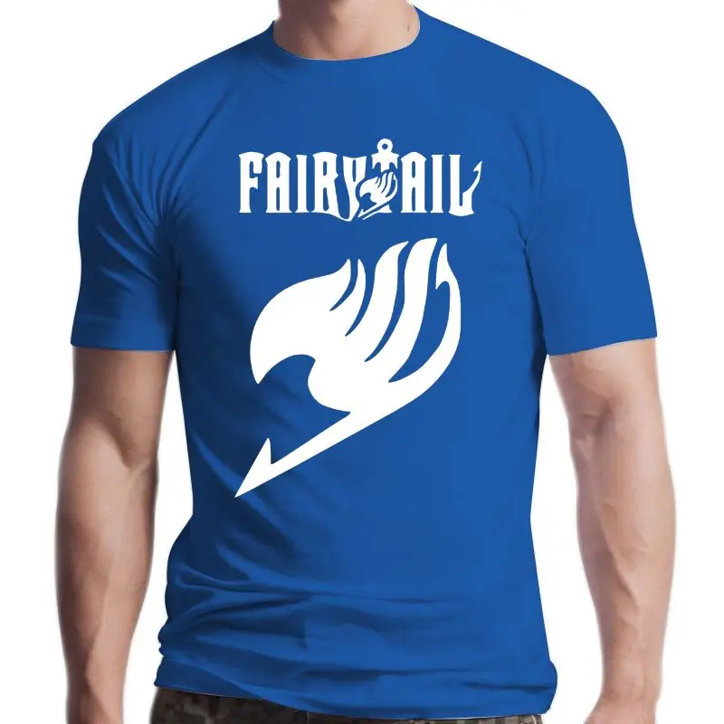 

New Fairy Tail t shirt Fashion Men casual t-shirt 2021 Graphic Summer tshirt Streetwear Group Logo Tops Anime Tee Classic Clothi
