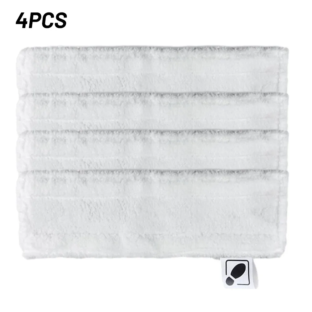 

4pcs Mop Cloth Floor Pads Kit For Karcher SC2 SC3 SC4 SC5 Easyfix Steam Cleaner Replacement Attachment