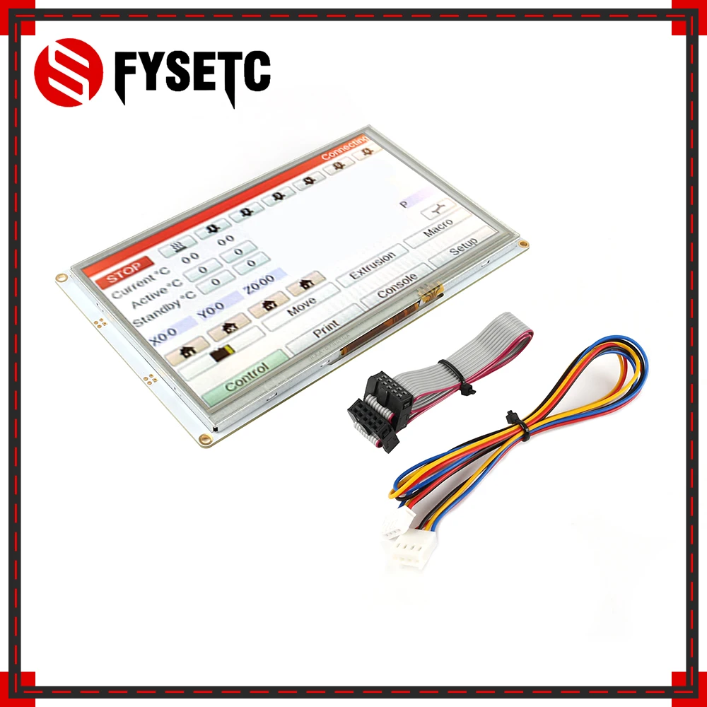 7-дюймовые панели FYSETC 7i интегрированные цветные сенсорные контроллеры для DuetWifi