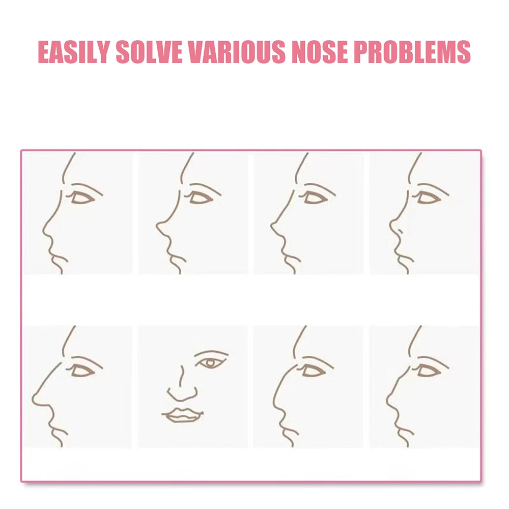 

Durable No-Skid Soft Silicone Wire Nose Clip For Swimming Diving Water Sports Nose Clip Skin Color Swimming Accessories