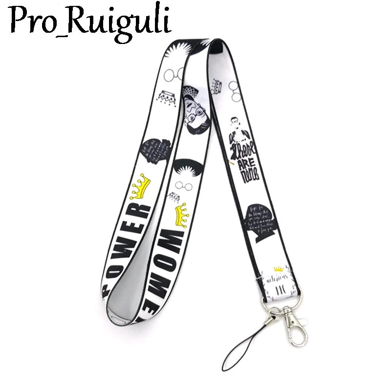 Женского Рут Бадер Гинзбург шейный ремешок Ремешки удостоверение личности