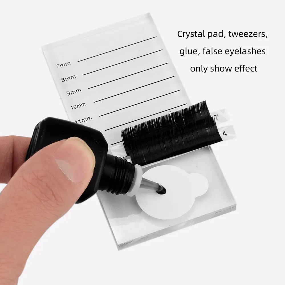 100 шт. держатель для клея ресниц паллетная бумага 2 5 см одноразовые накладки