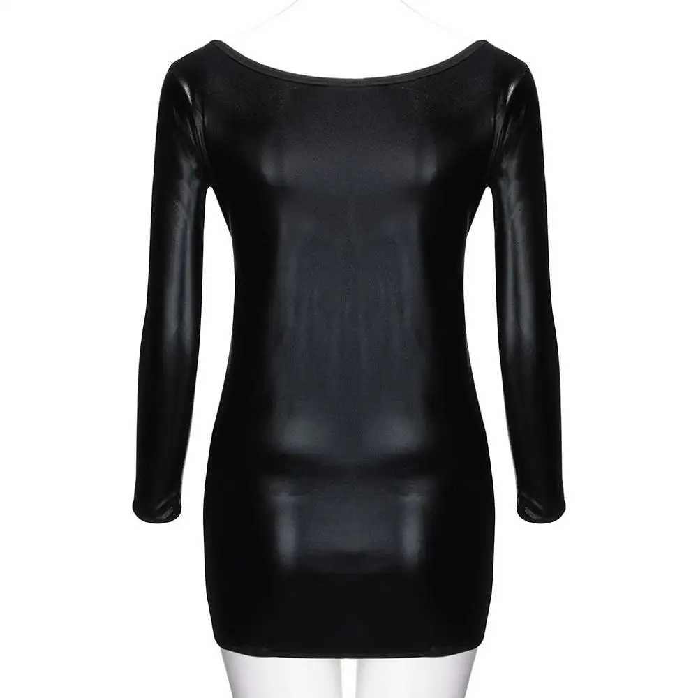 Женская сексуальная кожаная Клубная одежда сексуальное нижнее белье ажурное