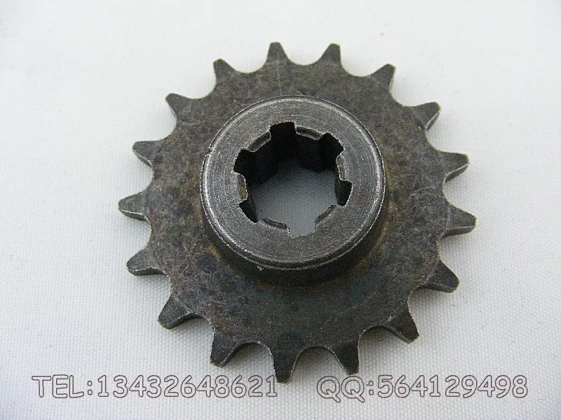 Коробка передач двигателя 2 strokeT8F 11tooth 14 и 17 зубчатая звездочка шестерня коробки