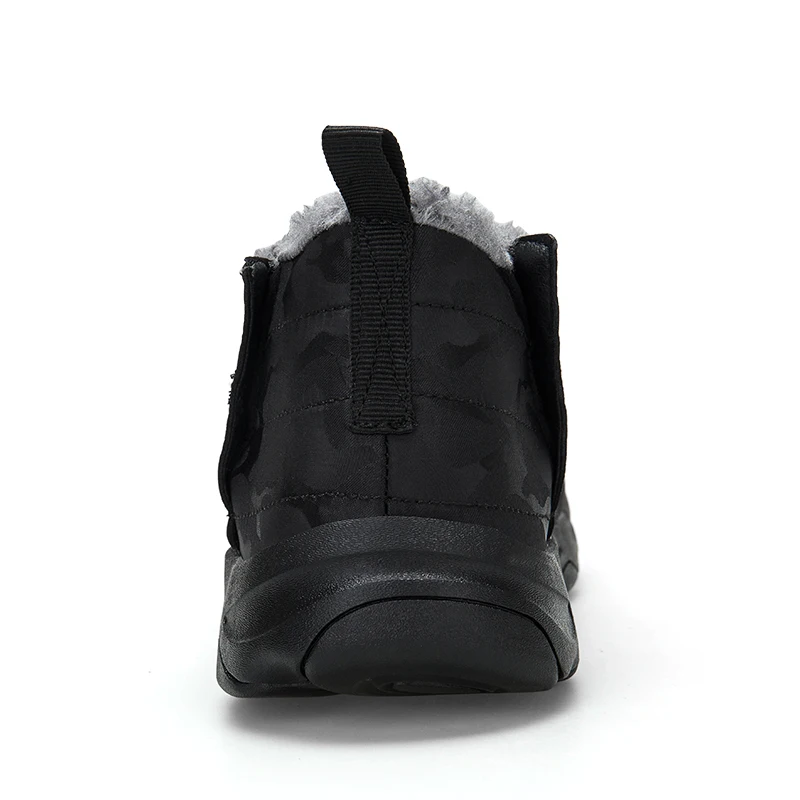 Зимние мужские ботинки водонепроницаемые теплые меховые зимние мужская