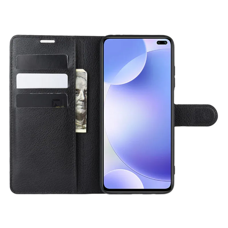 Для Xiaomi реого K20 K30 Pro Случаев Флипа карточки бумажник Слоты Stander личи шаблон PU