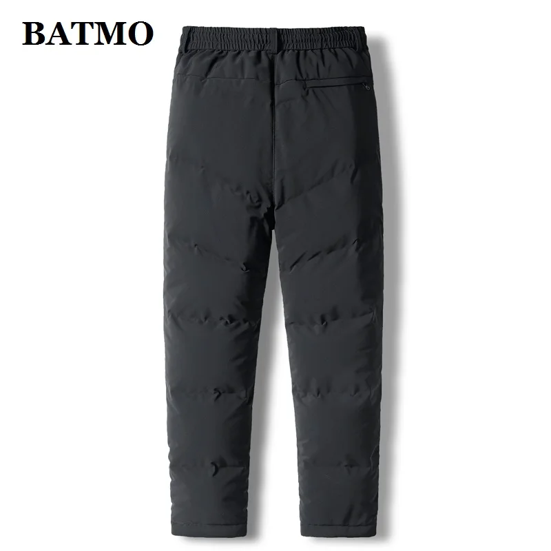 

BATMO 2020 new arrival winter 80% white duck down pants male,warm thicked trousers men plus-size L-8XL 30217