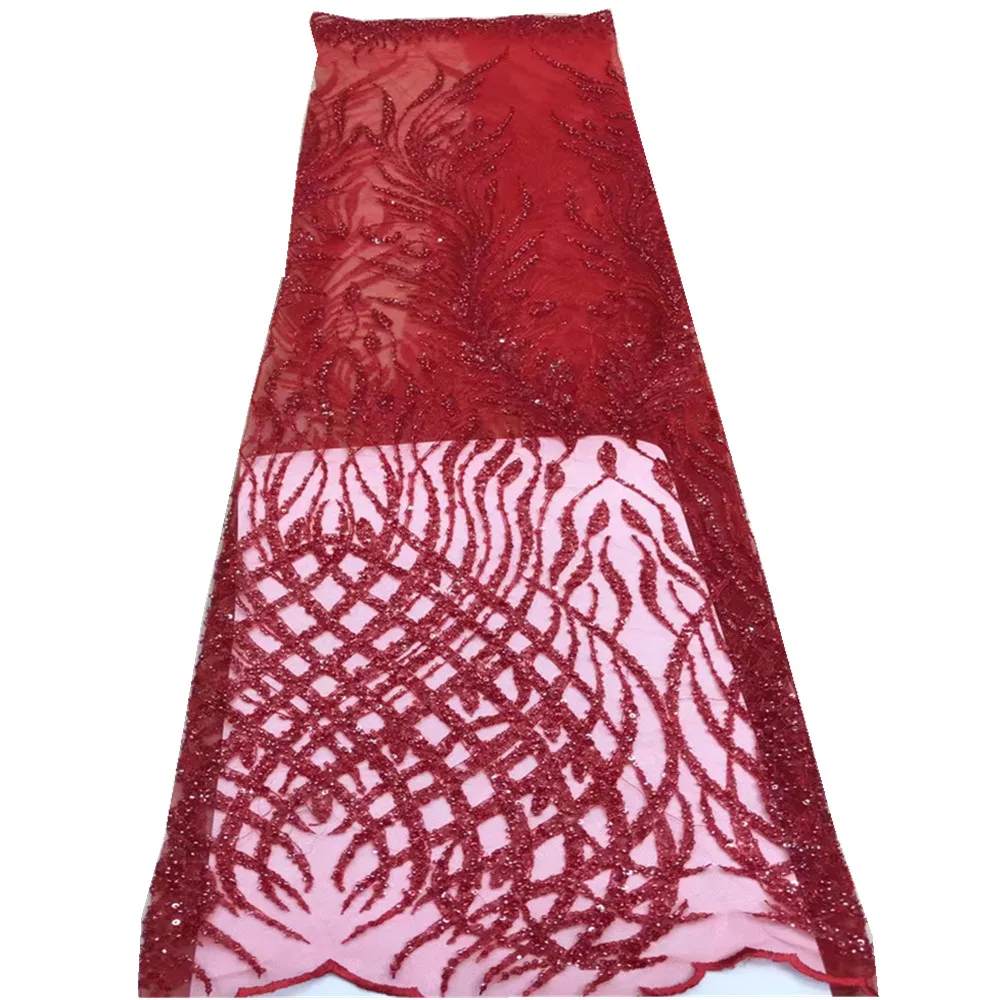 

Африканское кружево 2021 высокое качество нигерийское кружево ткань вышитые французское кружево африканская кружевная ткань с блестками для свадьбы Вышивание hx19-83