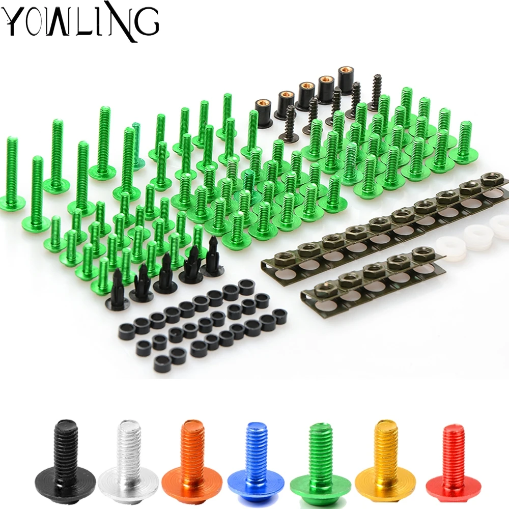 

Motorcycle Fairing Body Bolt Kit Screw Spire Speed Fastener Clip Mounting Nut For 790 Adventure 790 Adventure R 2019 2020