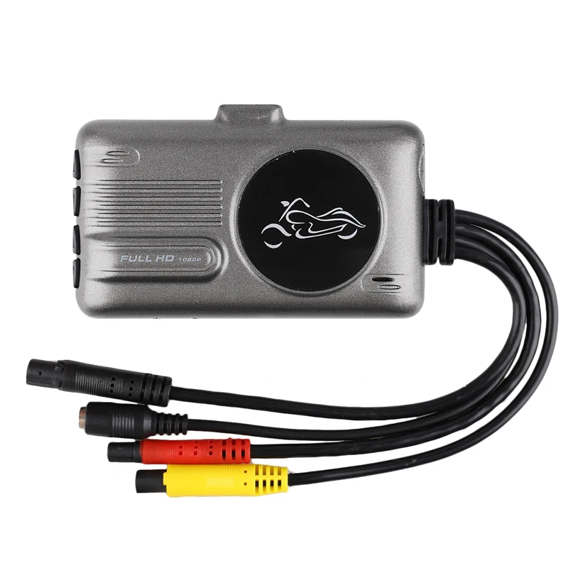 

Front & RearDual Lens View Camera Motorcycle DVR Night Vision Video Recorder