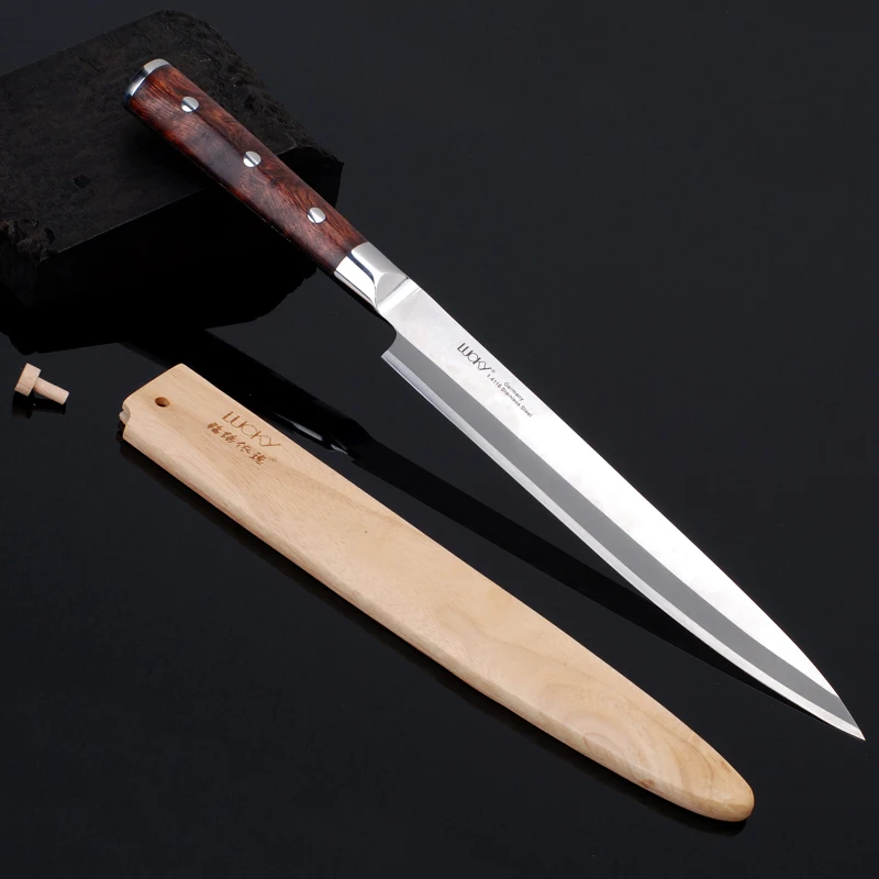 Японский Нож для суши 24 см Германия 1 4116 нержавеющая сталь филе рыбы Япония Sashimi
