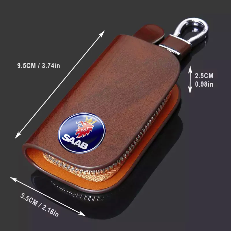 

Кожаный Автомобильный Чехол для SAAB 9-3 9-5 93 9000 900 9-7 600 99 9-X 97X Turbo X Monster 9-2X GT750 92