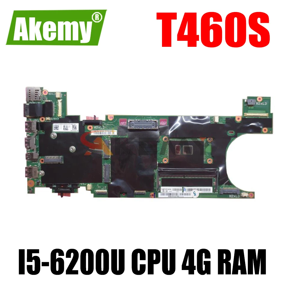 

Материнская плата SR2EY для ноутбука Lenovo ThinkPad T460S, I5-6200U CPU 4G RAM 00UR992 00JT923 00JT924 00UR920 00JT925 00JT926