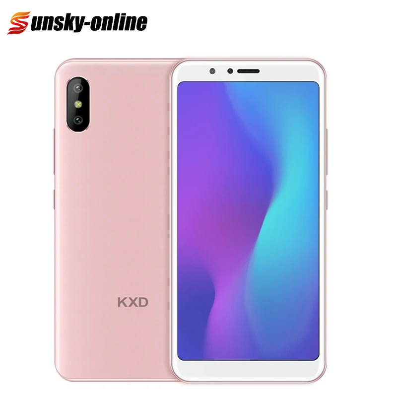 KEN XIN DA KXD 6A смартфон 5,5 дюймов Android 8,1 1 Гб+ 8 Гб двойной задний мобильный телефон с камерами разблокировка лица 2500 мАч мобильный телефон