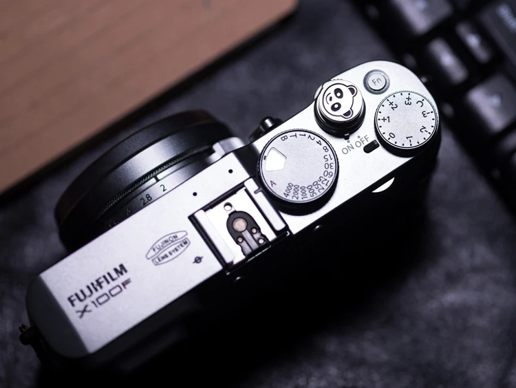 Оригинальная Серебряная+ латунная кнопка спуска затвора для камеры Fujifilm X100F XPRO2 XE3 XT3/X10/X20/X30 Leica M1/M2