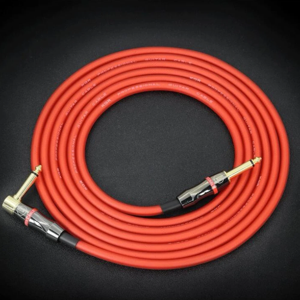 Высокое качество 3 м 6 10 бескислородно медная шумоподавляющая Электрогитара Бас