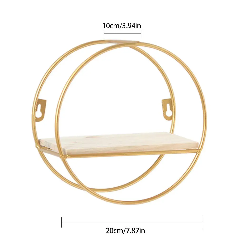 Многофункциональная стойка для хранения деревенские деревянные плавающие полки