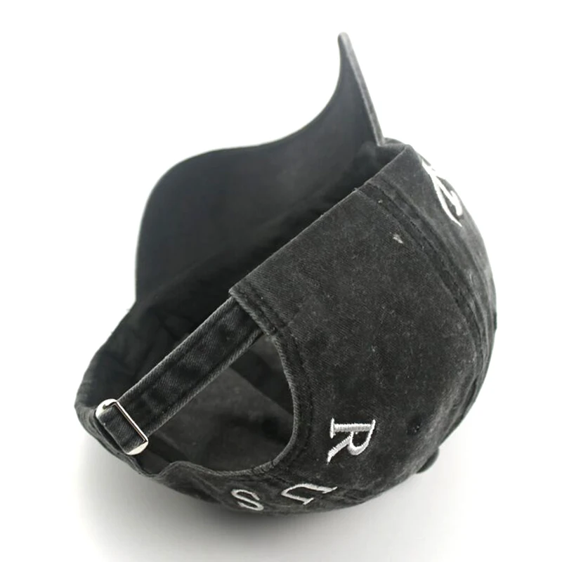 Бейсболка с вышивкой для мужчин и женщин хлопковая кепка российским флагом